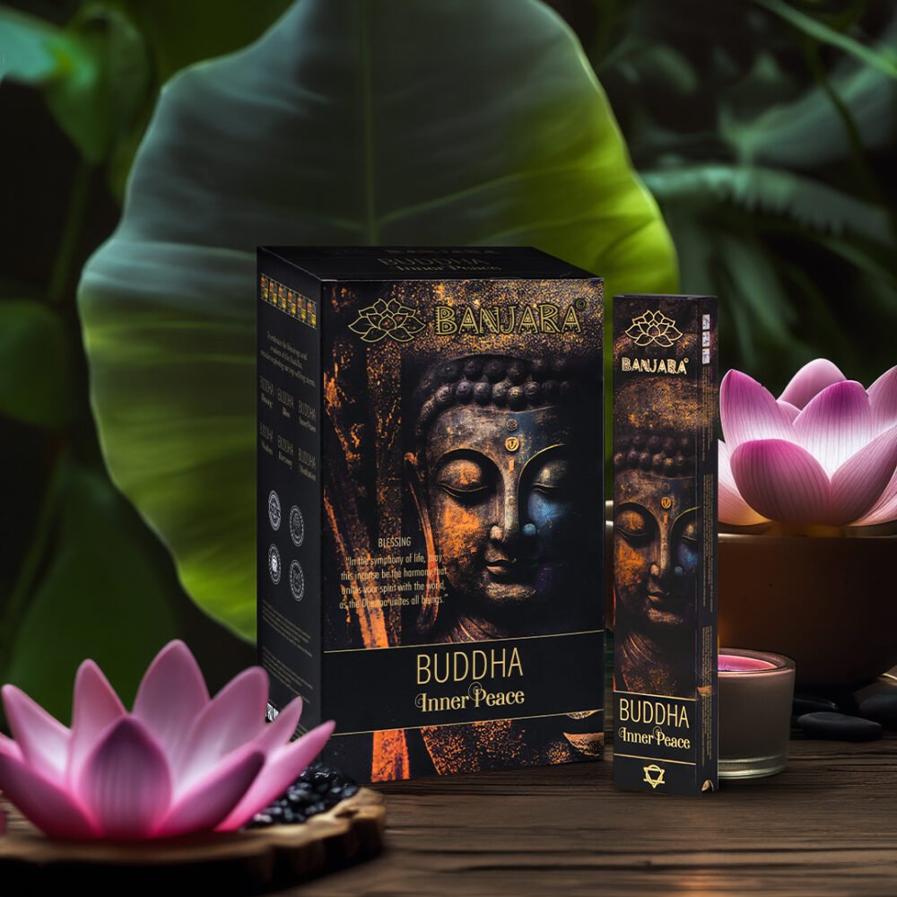 Smilkalai Buddha Vidinė Ramybė Ramunėlių ir Ladano (Frankinčenso) Kvapai
