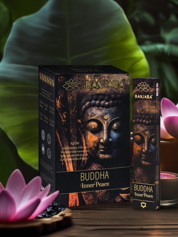 Smilkalai Buddha Vidinė Ramybė Ramunėlių ir Ladano (Frankinčenso) Kvapai