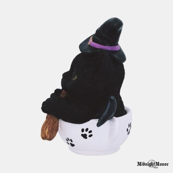 Arbatinė Katytė Katė Ragana Arbatos Puodelyje