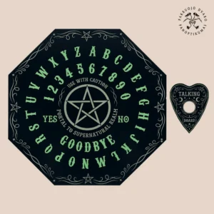 Aštuonkampė Spiritizmo Lenta Ouija Šviečianti Tamsoje Octagon