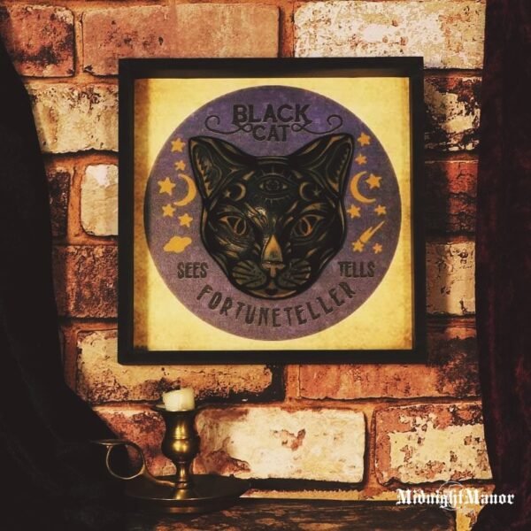 Būrėja Likimo Pranašautoja Juodoji Katė