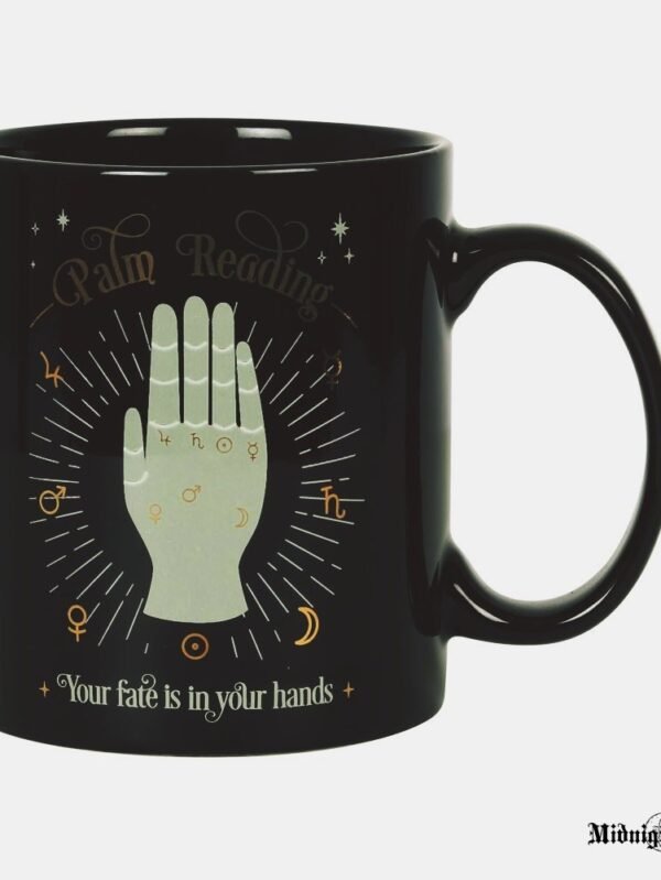 Skaitymo iš Delno Puodelis Kavai ar Arbatai Palm Reading