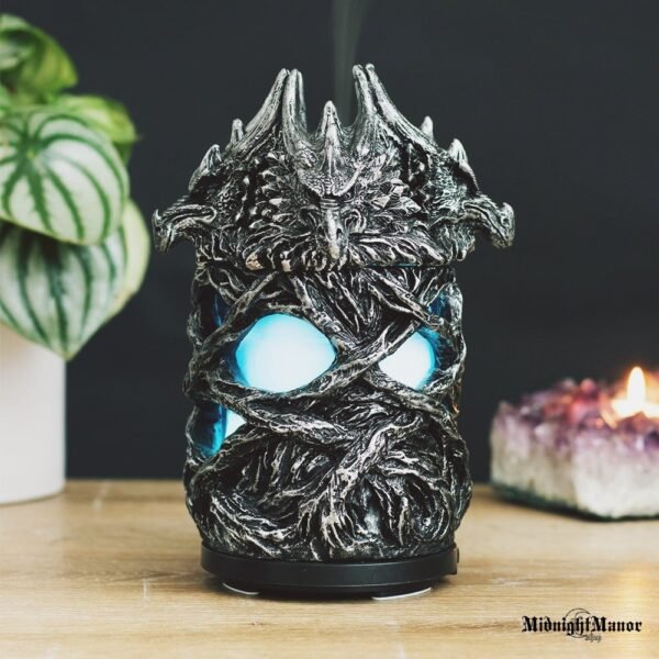 Difuzorius Aromaterapijai Sidabro Medžio Drakonai Garintuvas