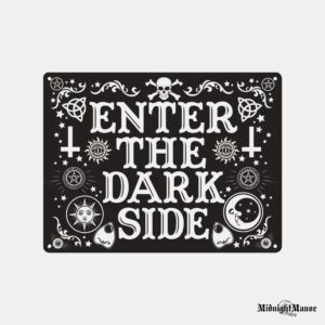 Gotiška Sienos Dekoracija Enter Dark Side