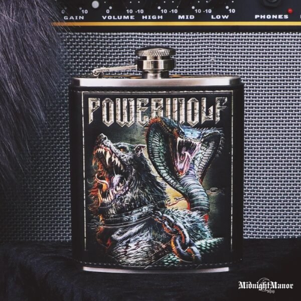 Gertuvė Aptraukta Dirbtine Oda Powerwolf Grupės