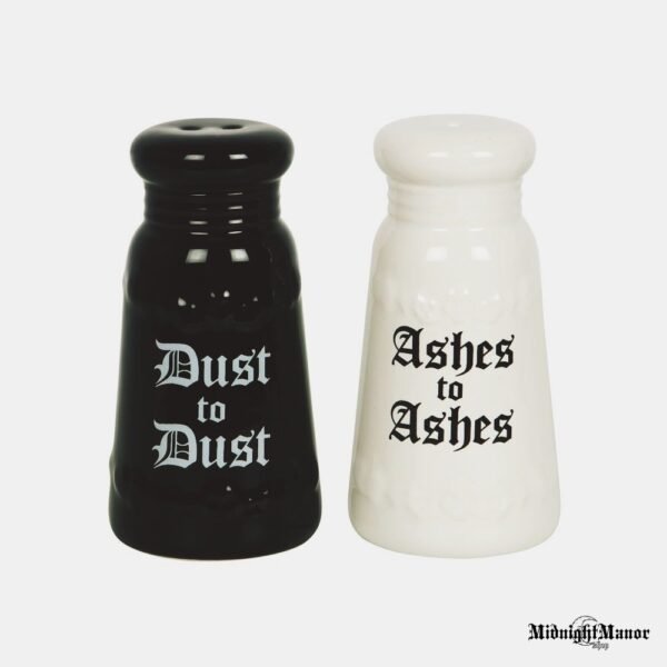 Gotiškos Virtuvės Puošmena Pelenai Dulkės Pipirinė Druskinė