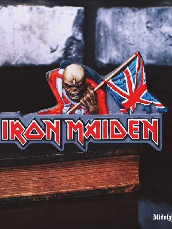 Iron Maiden The Trooper Magnetas UK Flag