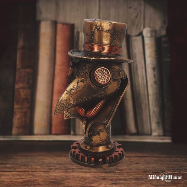 Maro Gydytojo Kaukės Steampunk Stiliaus Statulėlė