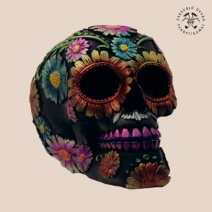 Meksikos Mirusiųjų Diena el Día de los Muertos Kaukolė