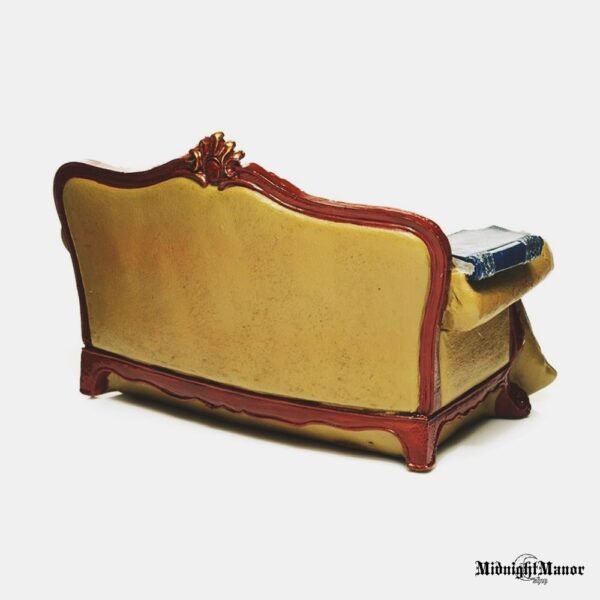 Miniatiūrinė Sofa Retro Knygų Skaitytojui Figūrėlių Displėjus