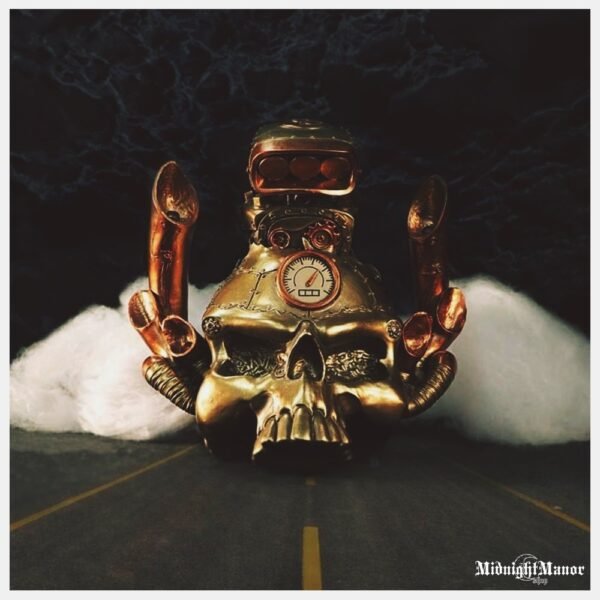 Pašėlęs Maksas Mad Max Furiosa Benzininio Variklio Kaukolė