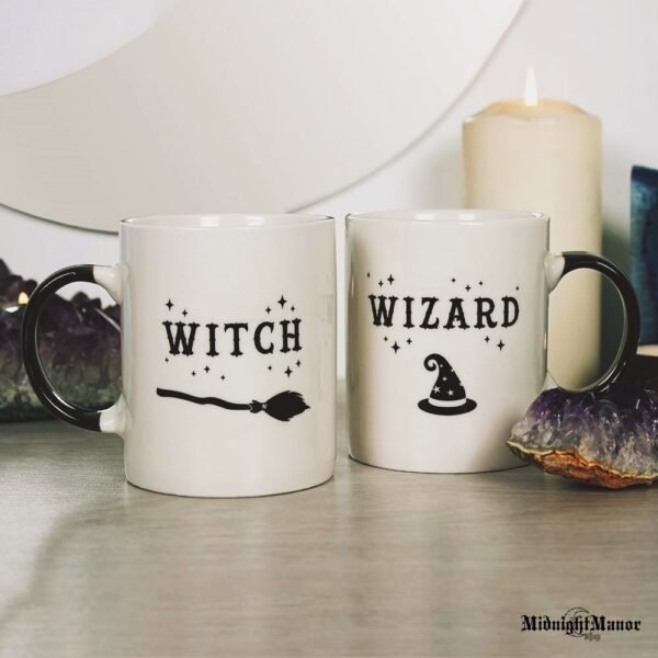 Raganius Myli Raganą Puodelių Rinkinys Witch Wizard