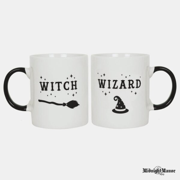 Raganius Myli Raganą Puodelių Rinkinys Witch Wizard