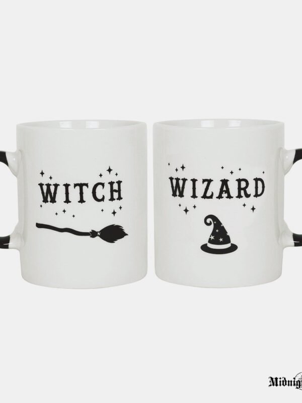 Raganius Myli Raganą Puodelių Rinkinys Witch Wizard