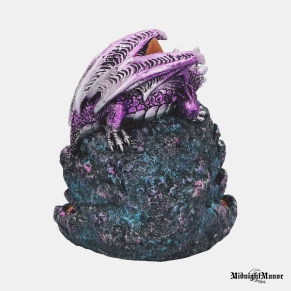 Smilkalinė Drakonas Kristalų Saugotojas Šviečiantis