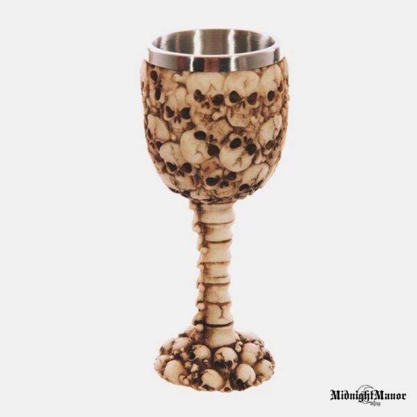 Katakombų Kaukolės Katakombų Skeletai Taurė Tamsiems Gėrimams