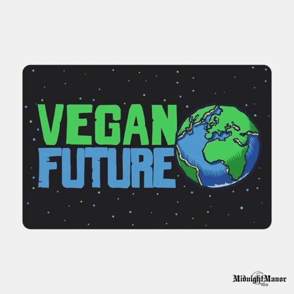 Metalinė Sienos Dekoracija Vegan Future