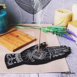 Vidurio Rytų Simbolikos Hamsa Ranka Smilkalinė