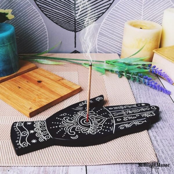 Vidurio Rytų Simbolikos Hamsa Ranka Smilkalinė