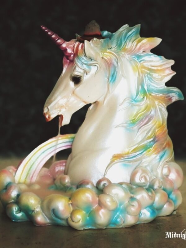Magiškasis Vienaragis Unicorn Krentančių Dūmų Smilkalinė