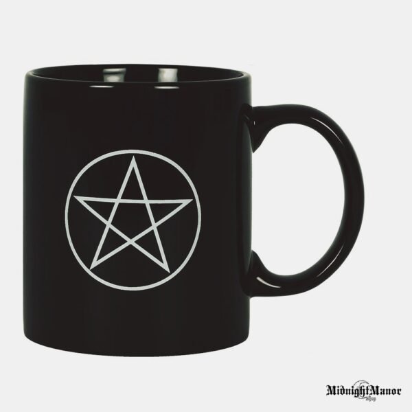 Wiccan Pentagrama Vikaniškos Apsaugos Simbolis Puodelis